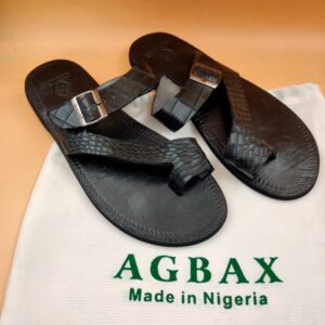A-037; Genuine Leather Pam Slippers (Custom-made)