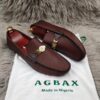 A-011; Genuine Leather Men's Loafers (Custom-made)